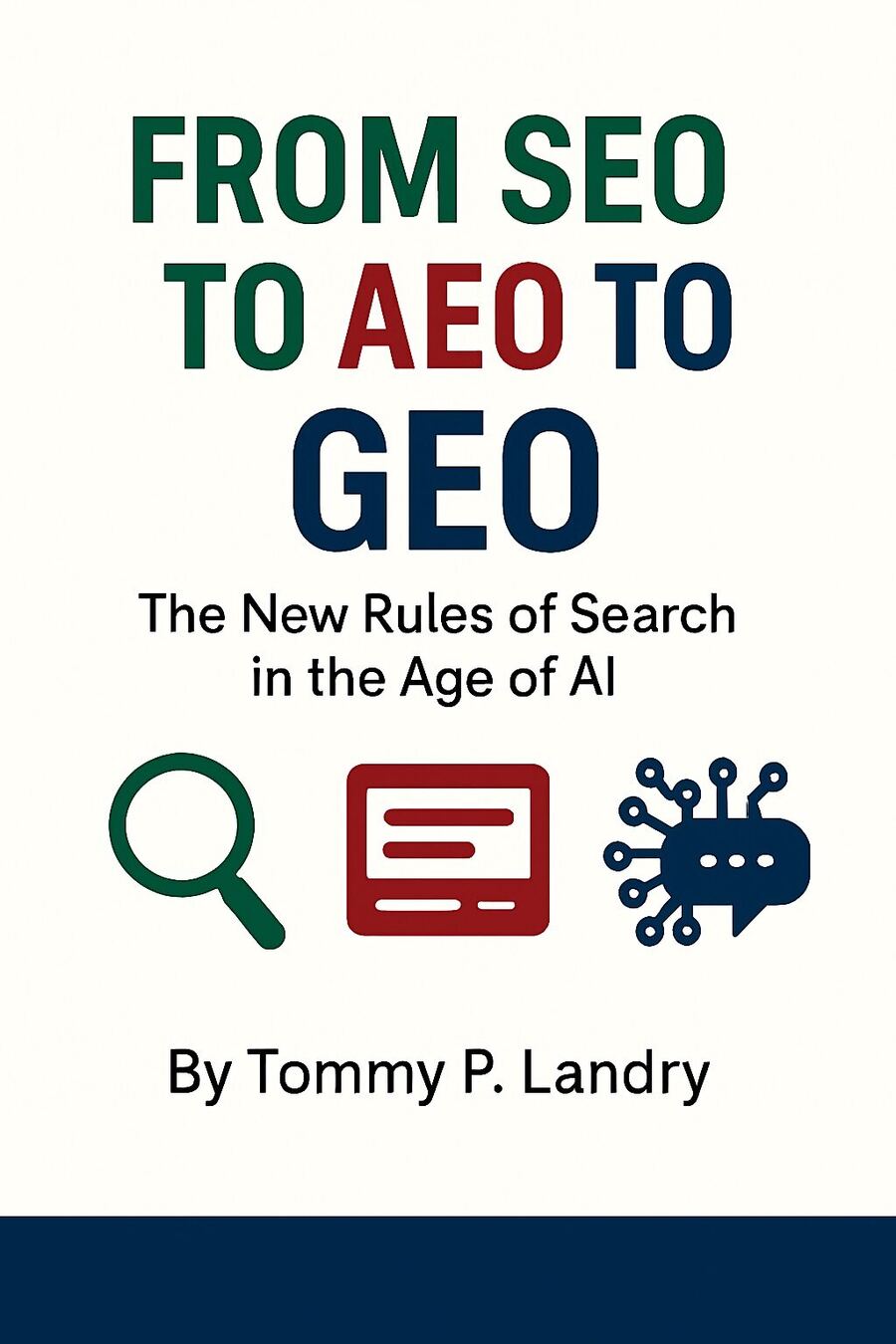 From SEO to AEO to GEO book cover